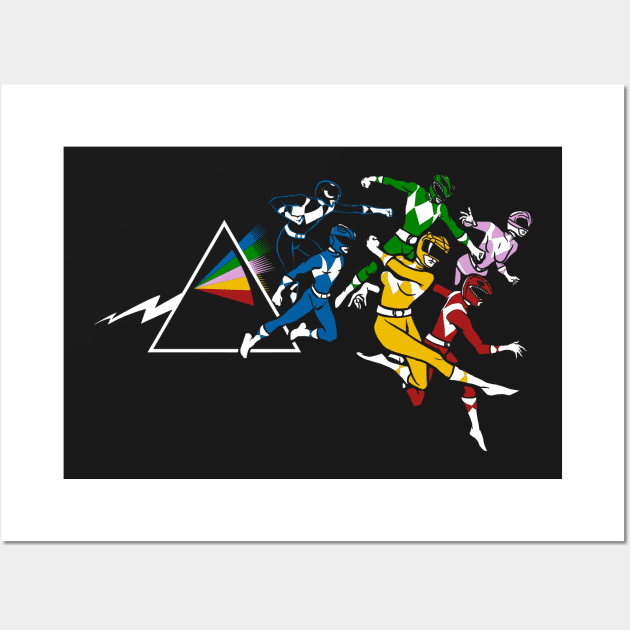 Power Rangers Wall Art by RedBug01